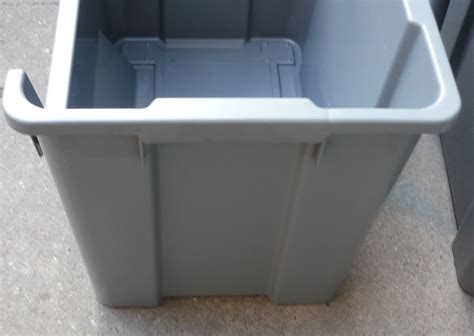 Extra Large Plastic Storage Bins Boxes Stackable Space Bin Container
