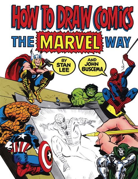How To Draw Comics The Marvel Way Book By Stan Lee John Buscema Official Publisher Page