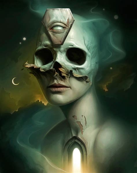 Macabre Supernatural Digital Paintings By David Seidman Artofit