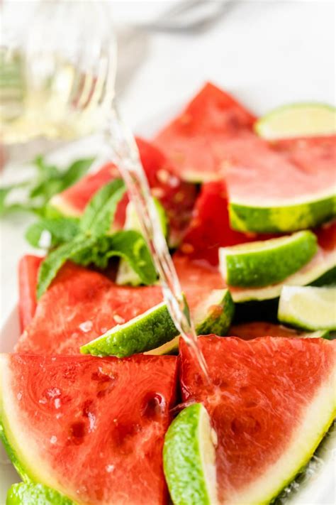 Tequila Soaked Watermelon Wedges Recipe Girl