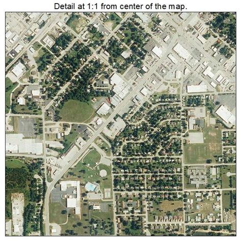 Aerial Photography Map Of Lebanon Mo Missouri