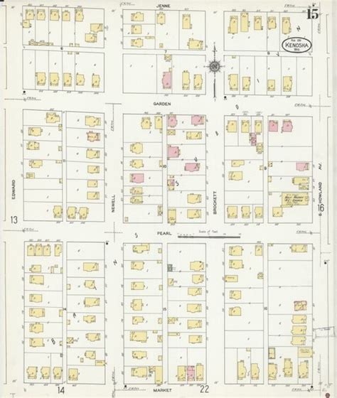 Filesanborn Fire Insurance Map From Kenosha Kenosha County Wisconsin