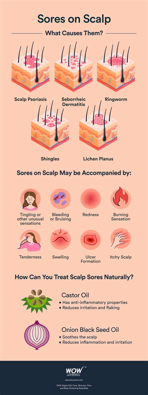 Sores On Scalp 5 Causes And The Best Treatment