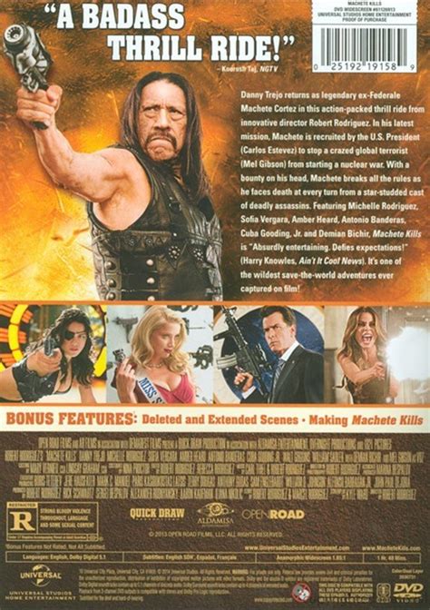 Machete Kills Dvd 2013 Dvd Empire