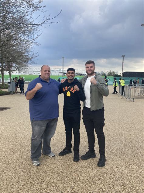 Cam 🦾🥊 On Twitter Lovely To Meet The Fishers 👊🏽🥊 Johnnyfisherbox