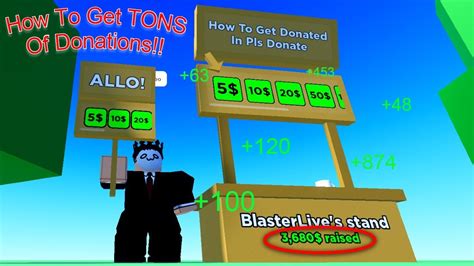 Best Way To Raise Robux In Pls Donate💸 Youtube