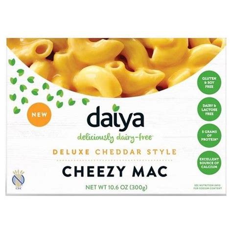 Daiya Dairy Free Deluxe Cheddar Style Cheezy Mac 10 6oz Dairy Free