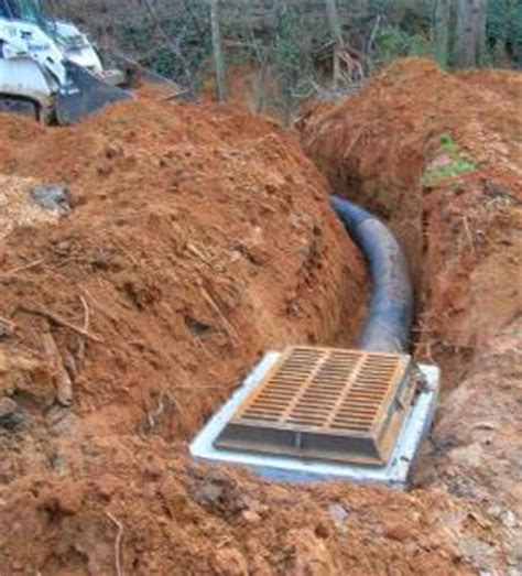 Installing a french drain around your home may be all it takes to fix a. How to Repair Landscape Drainage Problems | LoveToKnow