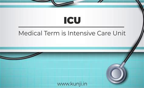Icu Full Form What Does Icu Stand For