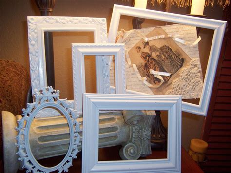 Vintage Picture Frames 7 Shabby Chic Frame Collection Open Etsy