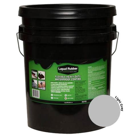 Liquid Rubber Waterproof Sealant Light Grey 5 Gal Best Prices On