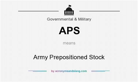 Army Prepositioned Stock Army Military