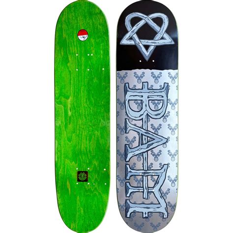Bam Margera Element Him Silver Edition Deck Good Day To Skateboards