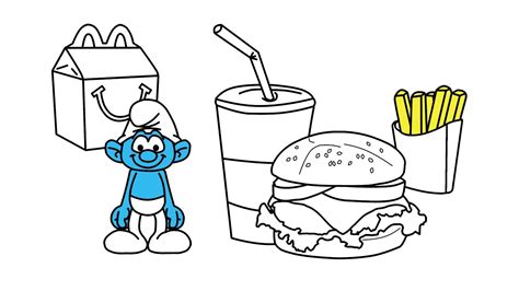 Best Of Mcdonalds Happy Meal Coloring Pages | Thousand of the Best printable coloring pages for