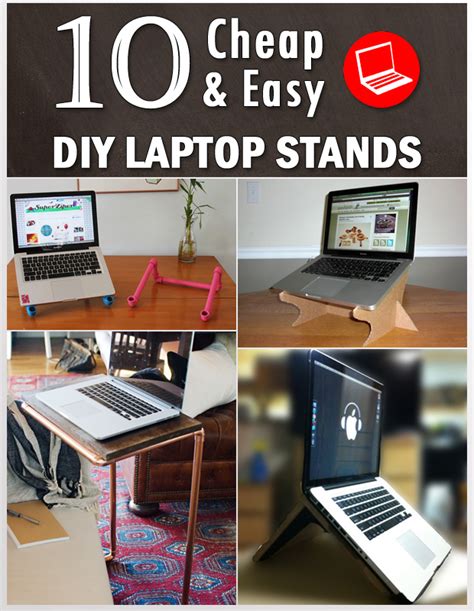 See more ideas about diy laptop stand, diy laptop, laptop stand. 10 Cheap & Easy DIY Laptop Stands
