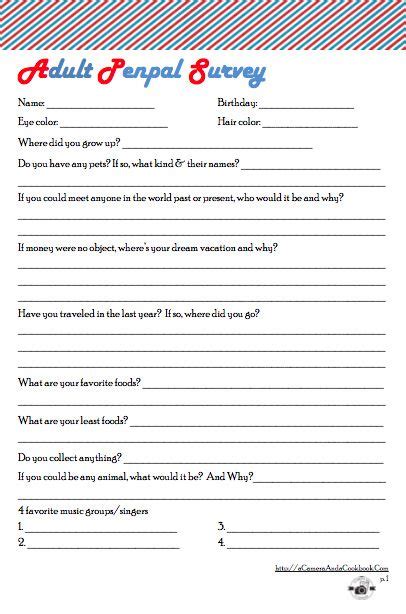Pen friend clubs of japan postage stamps and postcards office japan post co., ltd. Penpal Survey for Adults | Pen pal letters, Penpal, Snail ...