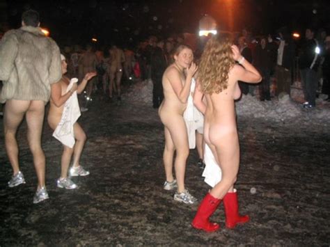 Public Nudity Project Tufts Naked Quad Run Boston Usa