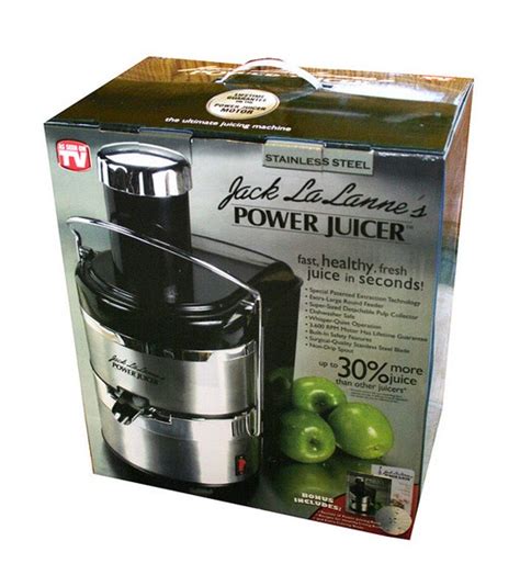 The fiber from the pulp can dry up and harden, making it difficult to clean i. Sean and Brandi: My New Jack LaLanne Power Juicer