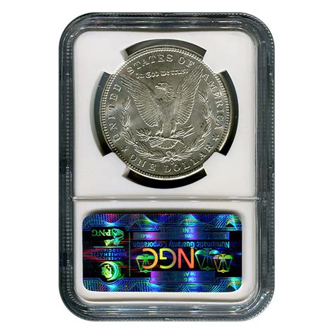 Certified Morgan Silver Dollar 1902 O Ms63 Ngc Golden Eagle Coins