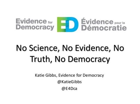 Science And Democracy The E4d Experiment