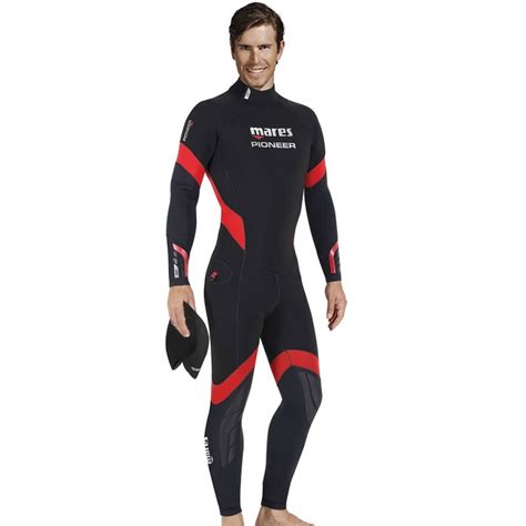 Mares Pioneer Man One Piece 5mm Neoprene Wetsuit With Hood