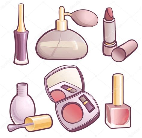 Vector Set Of Cosmetics Stock Vector Image By ©sashsmir 11380161