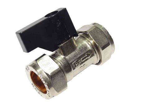 Mechanical contractors, plumbers, and facilities maintenance engineers have trusted american valve's milano valves for decades. 15mm Lever Ball Valve With Small Black Handle | Stevenson ...