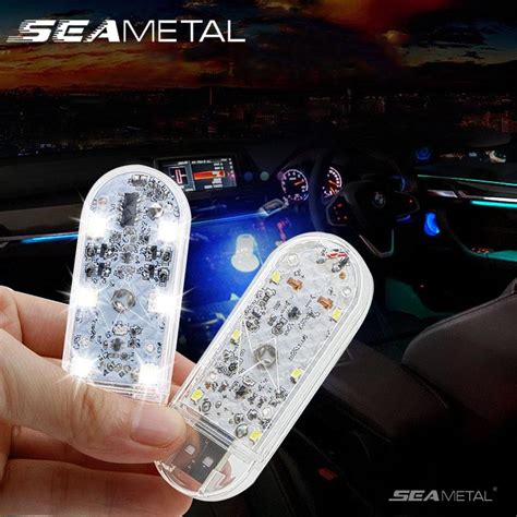 SEAMETAL 1 шт. светодиодные сенсорные фонари, автоматические потолочные ...