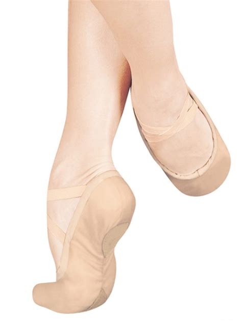 Adult Unisex 1pro Leather Split Sole Ballet Slippers Dancewear Nyc