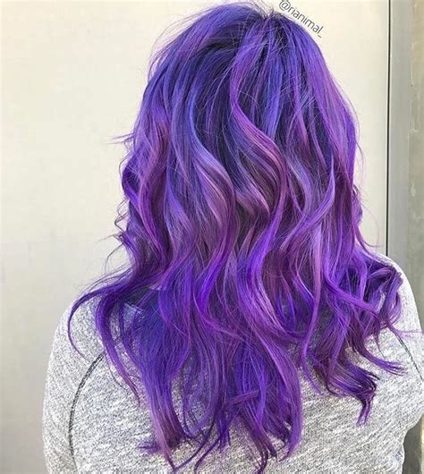 Hair Color Plum Purple Ombre Hair Silver Hair Color Bright Hair