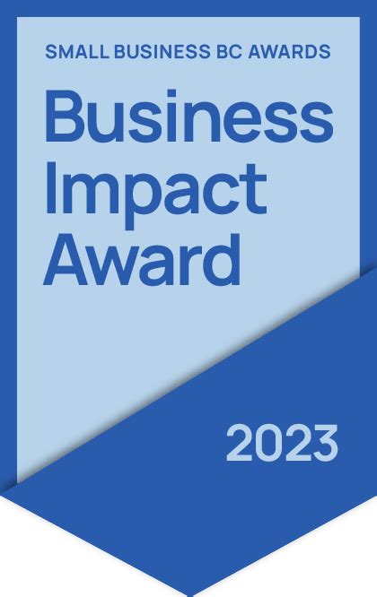 Business Impact Award Small Business Bc Awards