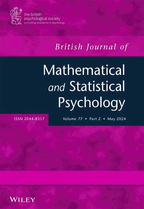 British Journal Of Mathematical And Statistical Psychology List Of