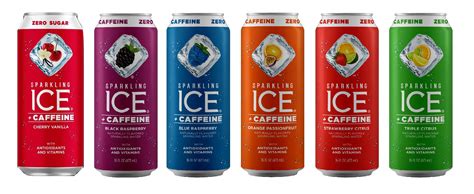 Sparkling Ice Caffeine Naturally Flavored With Antioxidants And Vitamins Zero Sugar 6 Flavor