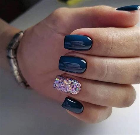 40 Trendy 2019 Dark Blue Nail Art Designs Blue Nail Art Designs