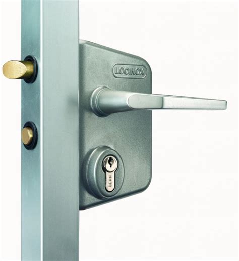 Portillon double composé d'une serrure avec poignée et 2 clés, de gonds réglables, d'une gâche de serrure et d'un panneau grillagé. Serrure Pour Portillon De Jardin - Canalcncarauca.com ...