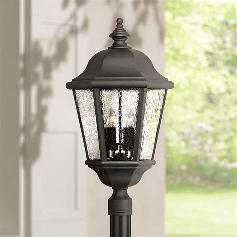 Edgewater Collection Black 27 High Outdoor Post Light 99084 Lamps