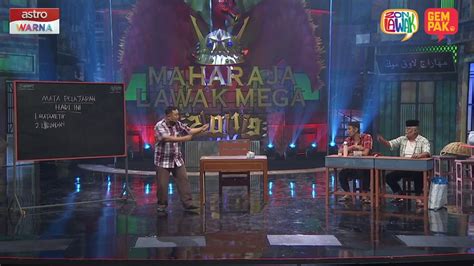 Astro warna & mustika hd. Maharaja Lawak Mega 2019 - Stone minggu 2 - YouTube