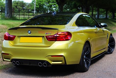 (starting in 2022, bmw will offer bmw estimates the standard m4 will reach 60 mph in 4.1 seconds with the automatic transmission; CarbonWurks Custom Carbon FibreBMW M4 M Performance Coupe Carbon Fibre Rear Spoiler ...