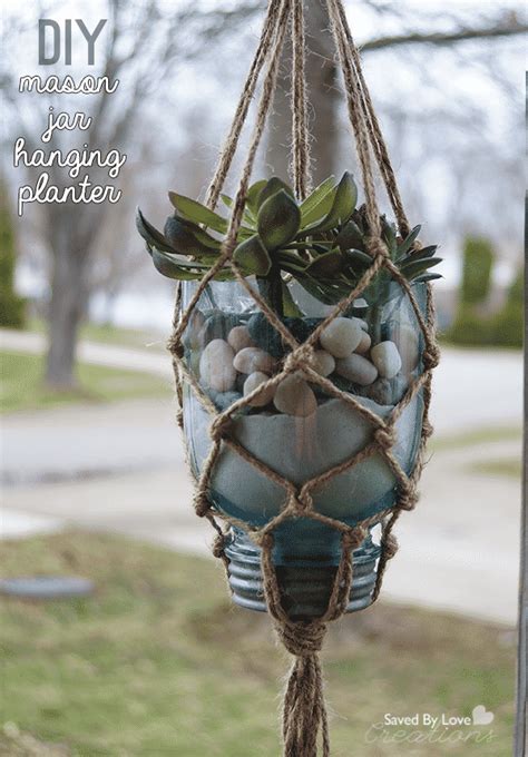 This Diy Hanging Planter Will Spice Up Your Outdoor Area