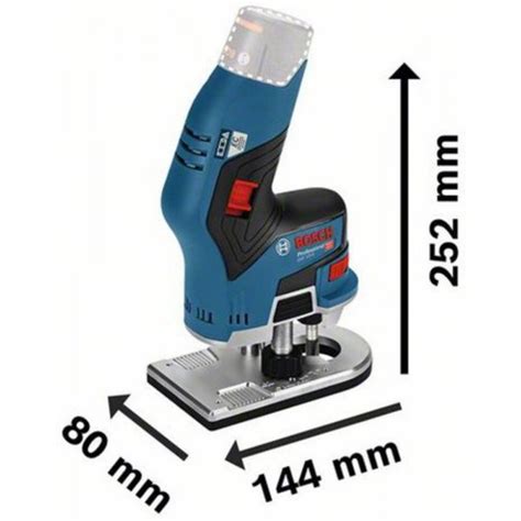 Bosch Gkf 12v 8 Cordless Edge Router In L Boxx 136 Without Battery