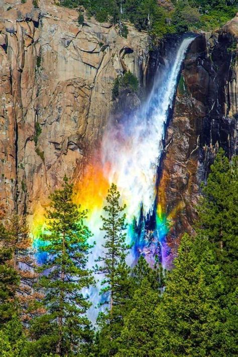 Rainbow Falls Yosemite National Park Rainbow Falls Beautiful