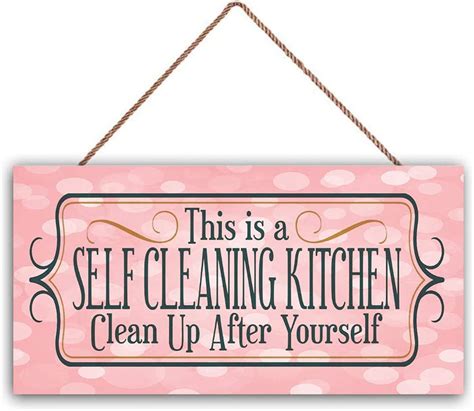 No Branded This Is A Self Cleaning Kitchen Clean Up After