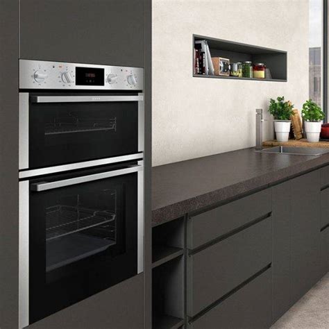 Our full steam and vario steam single ovens are the ideal choice for cookaholics who enjoy healthy and delicious dishes. Neff U1DCC1BN0B Built in Double Electric Oven with ...