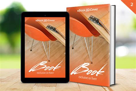 Convert Your 2d Book Cover Into A 3d Book By Austin35 Fiverr