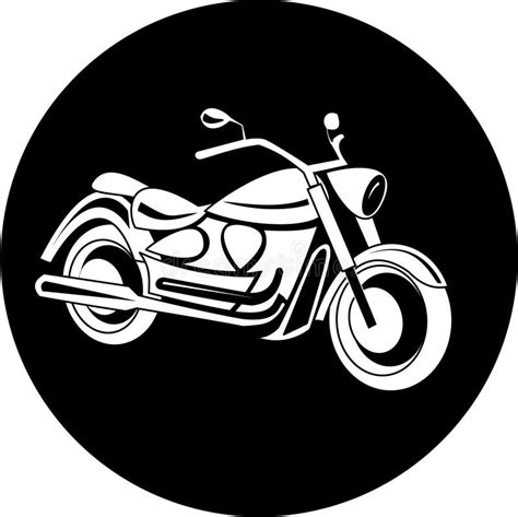 Icono De La Motocicleta Del Vector Ilustración Del Vector Ilustración
