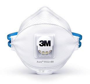 Mascara 3m concha com válvula 8822 pff2 n95 selo. MÁSCARA RESPIRATÓRIA PFF2 9322 3M