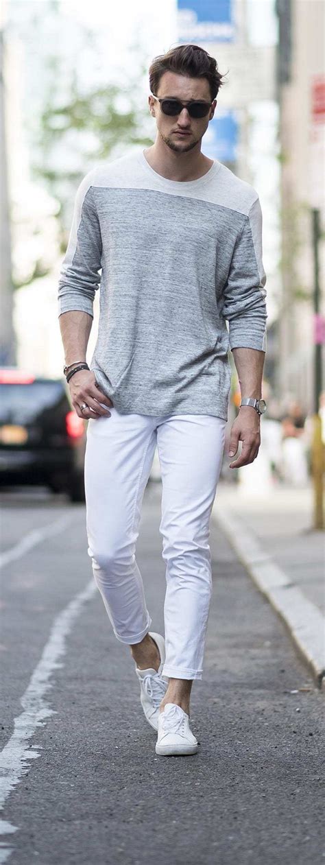 15 Rules That Men Must Follow While Styling White Denim Outfits