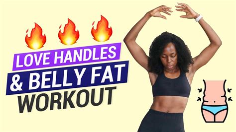 Best Love Handles And Belly Fat Workout Snatch Your Waist Youtube