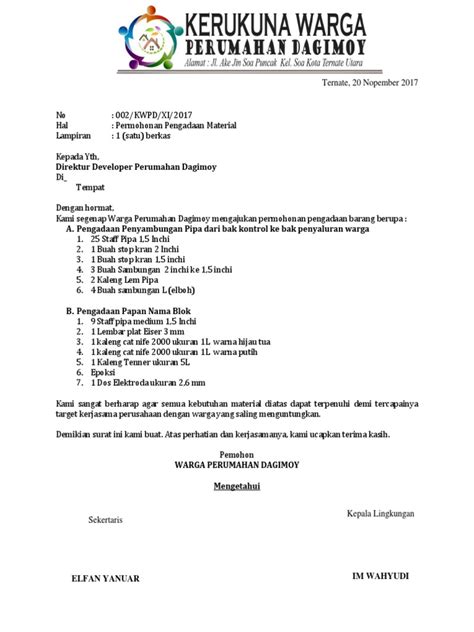 Atas perhatian dan waktu ibu saya ucapkan banyak terima kasih. Contoh Surat Terima Kasih Atas Kerjasama - Dapatkan Contoh