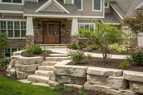 Landscaping Ideas With Outcropping Collection By Rosetta Hardscapes